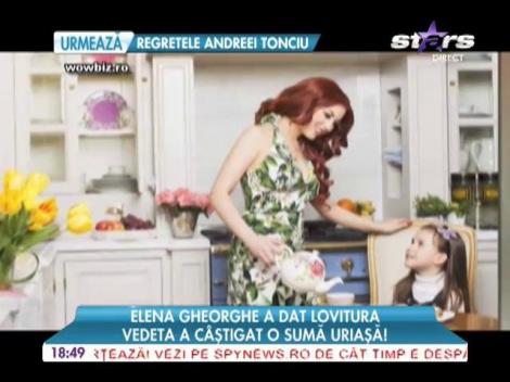 Elena Gheorghe a dat lovitura! Vedeta a câştigat o sumă uriaşă de bani!