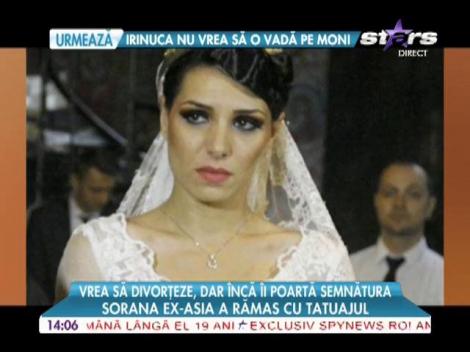 Sorana vrea să divorțeze, dar încă îi poartă semnătura soțului