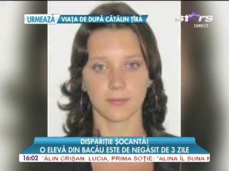 Bacău: Elevă de 16 ani, dispărută de trei zile