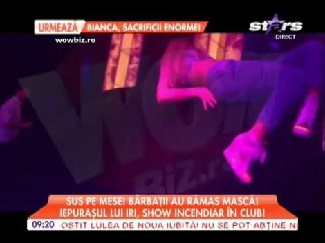 Iepuraşul lui Iri, Flore Salalidis, show incendiar în Club!