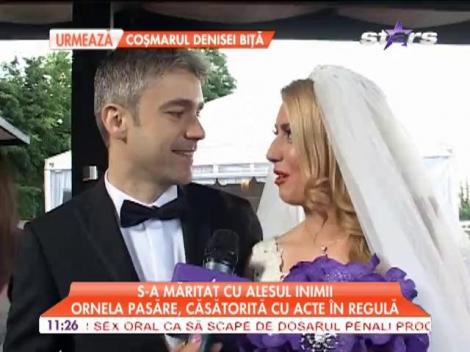 Ornela Pasăre s-a căsătorit cu alesul inimii!