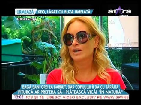 Victor Piţurcă vrea să-i plătească Vicăi Blochina "în natură"