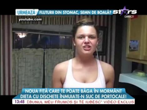 Dieta cu dischete înmuiate-n suc de portocale! Metodă de slăbit extrem de periculoasă!