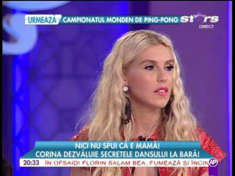Corina dezvăluie secretele dansului la bară