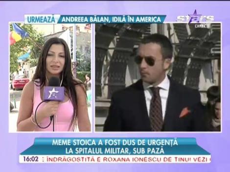 Meme Stoica, dus de urgenţă la spital