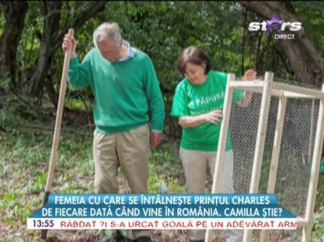 Femeia cu care se întâlneşte Prinţul Charles de fiecare dată când vine în România