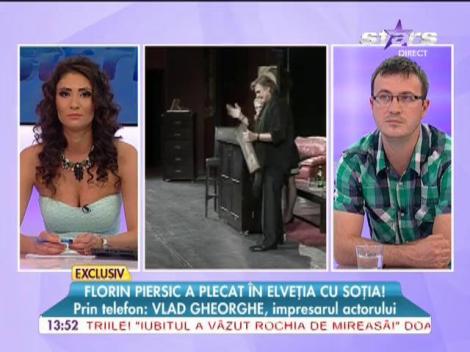 Florin Piersic, de urgenţă la spital