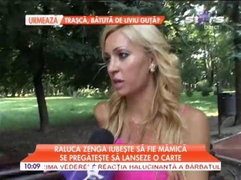 Raluca Zenga se pregăteşte să lanseze o carte dedicată mămicilor