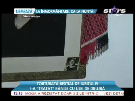 Femeie arsă de vie şi stropită cu ulei de drujbă