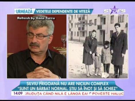 Silviu Prigoană: ”Sunt un bărbat normal. Știu să înot și să schiez”