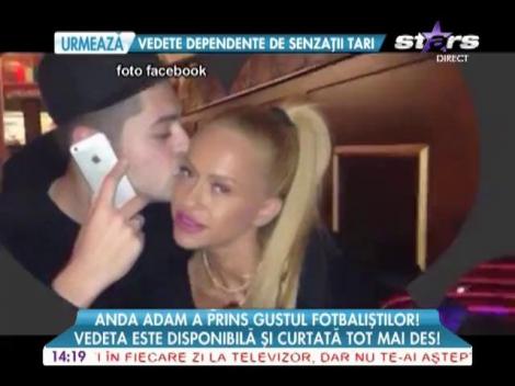 Anda Adam, în compania unui fost fotbalist