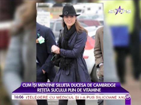 Cum își menține silueta Kate Middleton, ducesa de Cambridge