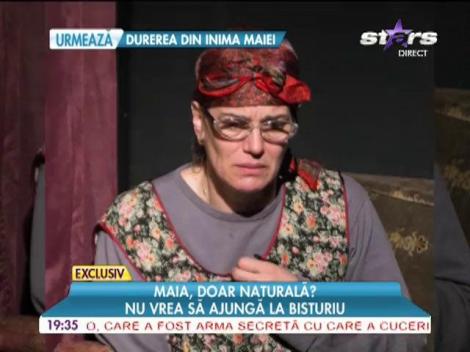 Maia Morgenstern, împotriva operațiilor estetice