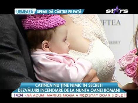 Catinca Roman, dezvăluiri incendiare de la nunta Oanei Roman