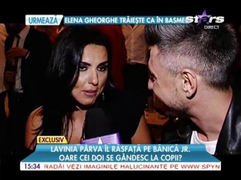 Lavinia Pârva îl răsfață pe Ștefan Bănică Jr.