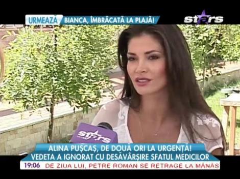 Alina Puscaș, de două ori de urgență!