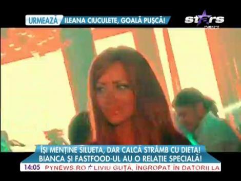 Bianca Drăgușanu calcă strâmb cu dieta