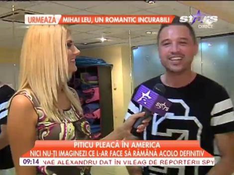 Piticu pleacă în America