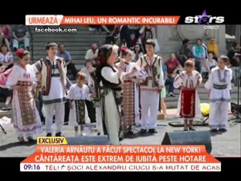 Valeria Arnăutu a făcut spectacol la New York