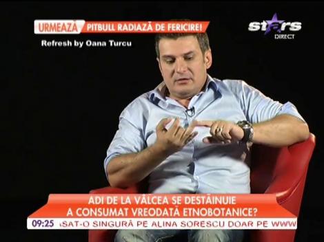 Adi de la Vâlcea nu a apelat niciodată la prafuri interzise