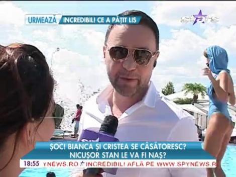 Nicuşor Stan crede că Bianca Drăguşanu se va căsători cu Adi Cristea