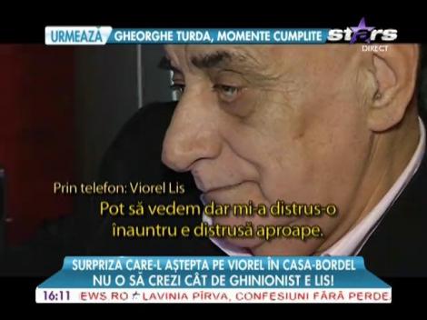 Casa lui Viorel Lis, complet deteriorată