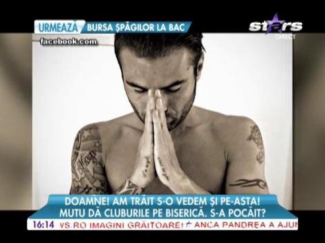 Adrian Mutu a luat.calea rugăciunii