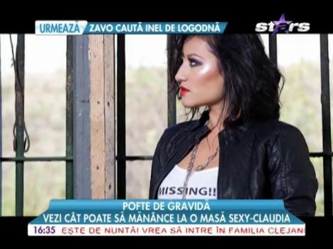 Claudia Pătrăşcanu are pofte de gravidă