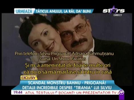 Culisele scandalului dintre Silviu Prigoană şi Adriana Bahmuţeanu
