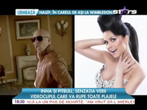 Inna şi Pitbull, videoclip de senzaţie