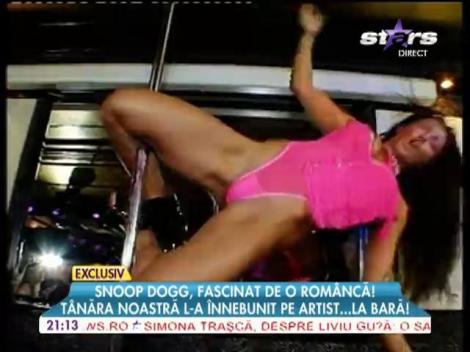 Snoop Dogg, fascinat de o româncă! Fata l-a înnebunit pe artist cu un dans la bară