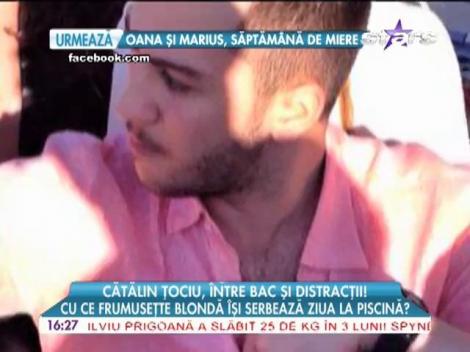 Cătălin Ţociu, între Bacalaureat şi distracţie