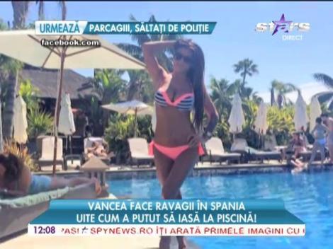 Roxana Vancea face senzaţie în Spania