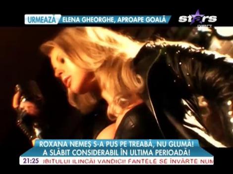 Roxana Nemeş a slăbit considerabil în ultima vreme