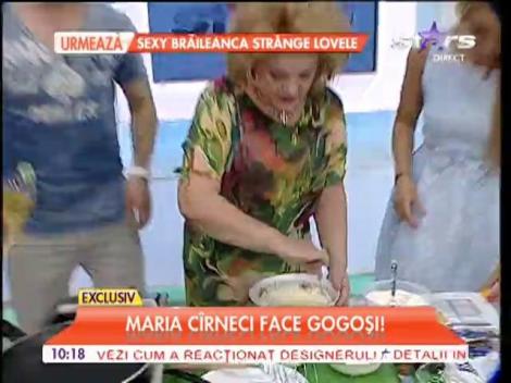 Maria Cârneci a făcut gogoși în platoul de la Star Matinal!
