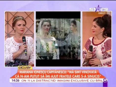 Mariana Ionescu Căpitănescu, despre fratele ei care s-a sinucis