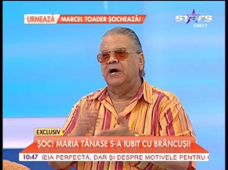 Florin Condurăţeanu: "Maria Tănase s-a iubit cu Brâncuşi"