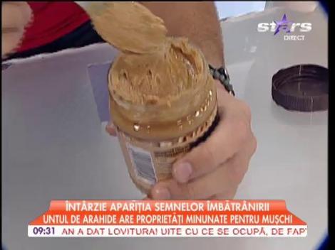 Untul de arahide întârzie apariţia semnelor de îmbătrânire