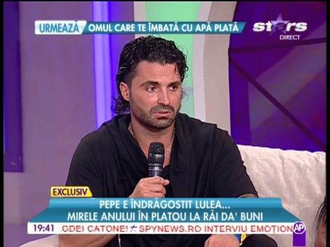 Pepe, mirele anului, în platou la Răi da buni