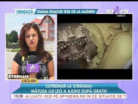 Mătuşa lui Leo de la Strehaia, după gratii!