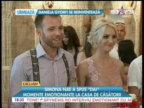 Simona Nae s-a căsătorit
