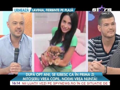 Mitoşeru vrea copil, Noemi vrea nuntă