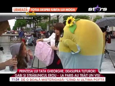 Gabriela şi Tata Gheorghe, excursie la Disneyland