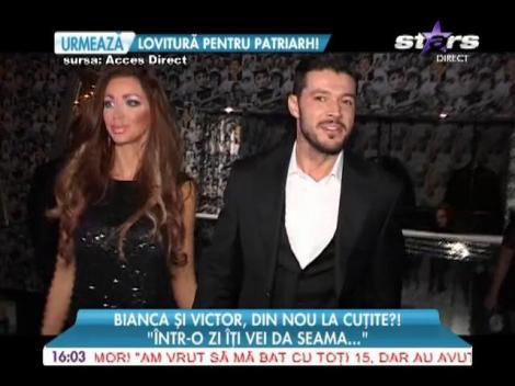 Bianca şi Victor, din nou la cuţite