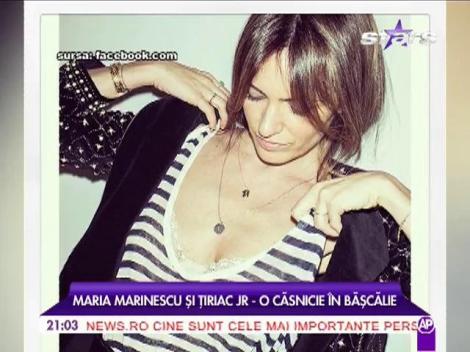 Maria Marinescu şi Ţiriac Jr., o căsnicie în băşcălie
