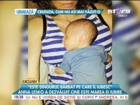 Anna Lesko, interviu despre viaţa de mămică