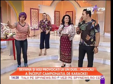 Silvana Riciu şi Asu provocaţi la un duel muzical
