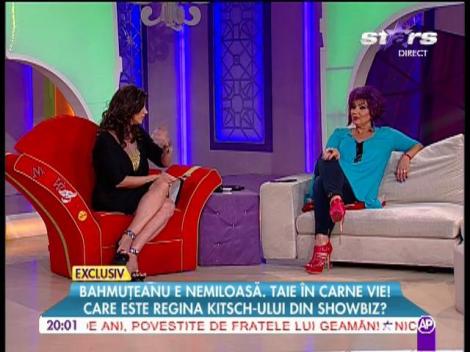 Adriana Bahmuţeanu, despre vedetele kitsch din România