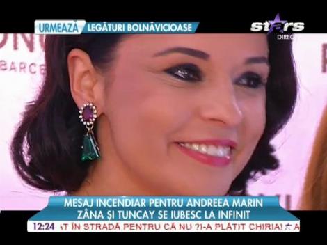 Mesaj incendiar de la Tuncay pentru Andreea Marin!
