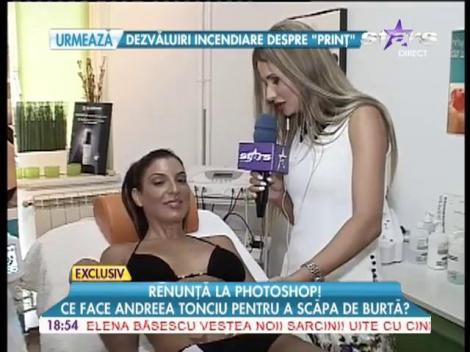 Andreea Tonciu a căpătat forme tot mai voluptuoase